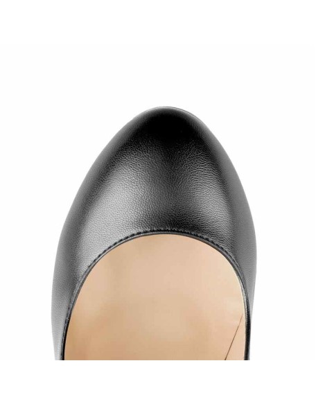 Snake Pattern Double Platform Stiletto Pumps