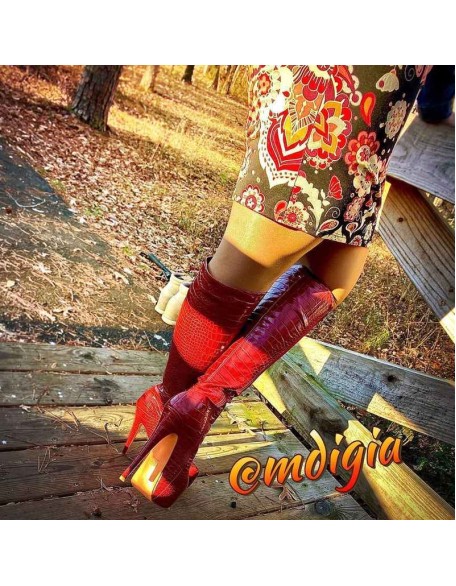 Knee High Platform Boots