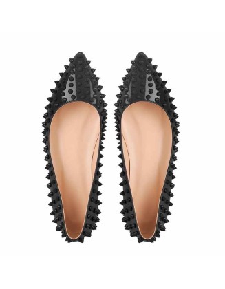 Black Rivets Flats