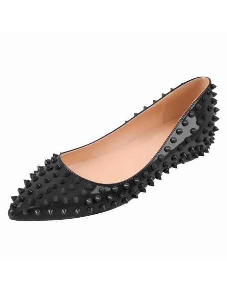 Black Rivets Flats