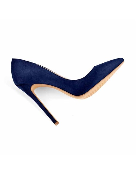 8cm 10cm 12cm Blue Pointed Toe Pumps Classic Stilettos