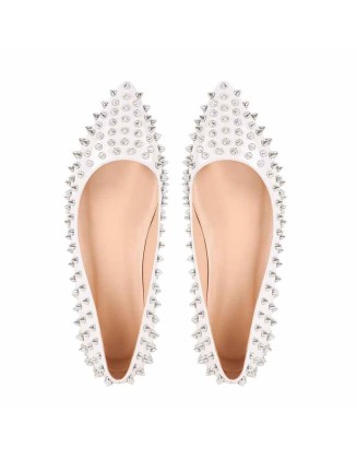 White Rivets Flats