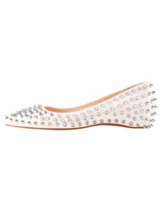 White Rivets Flats