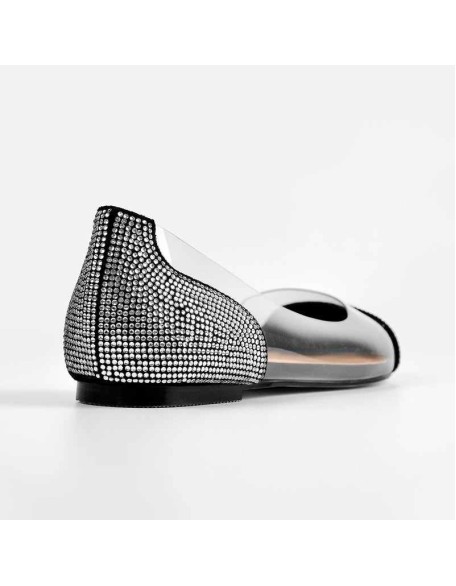 Clear Rhinestone Flats
