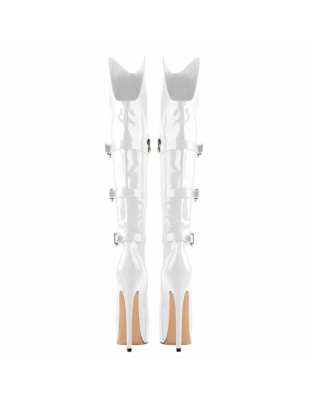 Leather Platform High Over The Knee High Heel Boot