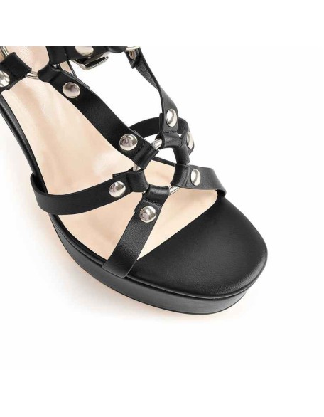 Becket Ankle Platform Strap Stiletto Sandals