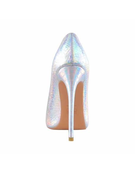 Colorful Pointed Toe Stone High Heels Stiletto Pumps