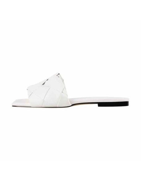 Open Toe Slip on Flat Sandals Mules