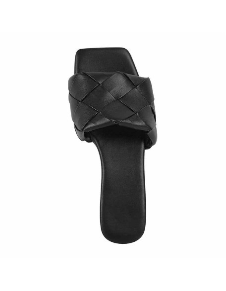 Open Toe Slip on Flat Sandals Mules