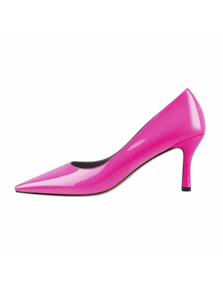 Colorful Pointed Toe Large Size Kitten Heel Daily Pumps
