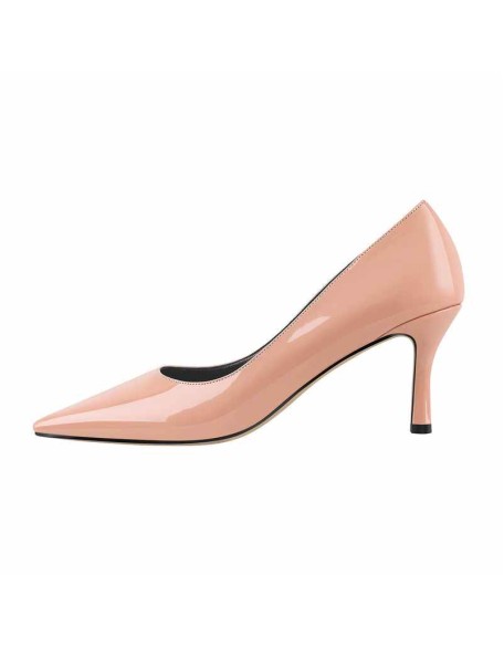 Colorful Pointed Toe Large Size Kitten Heel Daily Pumps