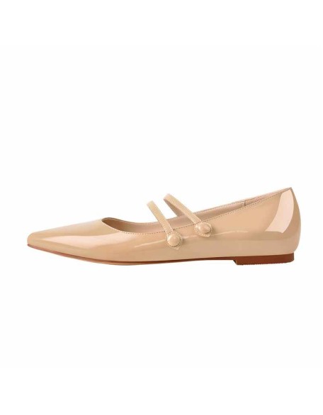 Mary Jane Double Strap Retro Flats