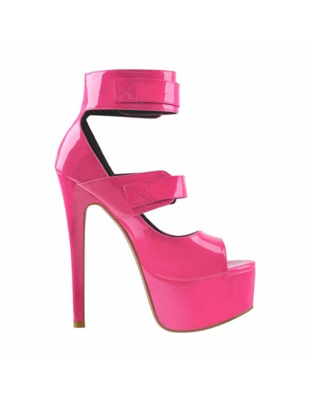 Peep Toe Platform Sandals High Heel Stilettos