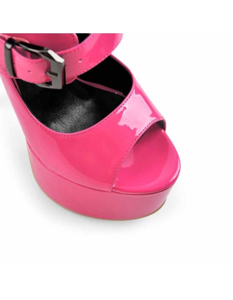 Peep Toe Platform Sandals High Heel Stilettos