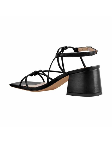 Criss Cross Gladiator Strappy Chunky Heel Sandals