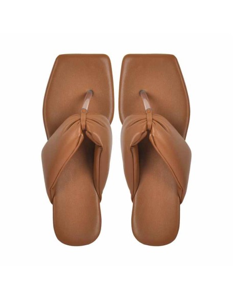 Thong Flip Flops Slippers Chocolate Flats