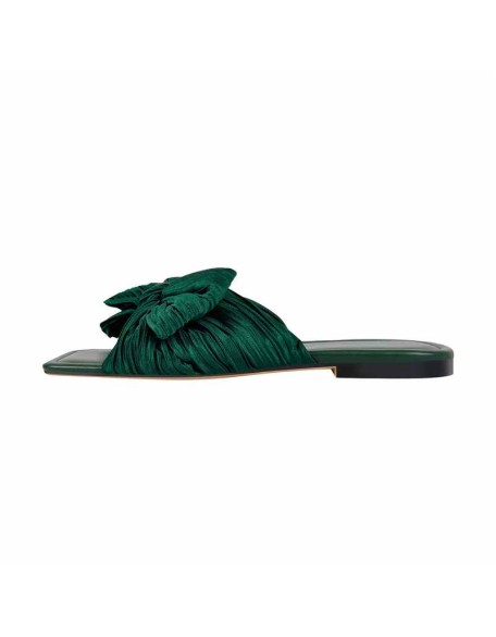 Flat Slip On Sliders Bow Sandals Flats