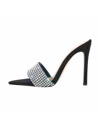 Rhinestone Stilettos High Heel Sandals