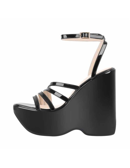 Platform Strappy  Wedge Chunky Sandals