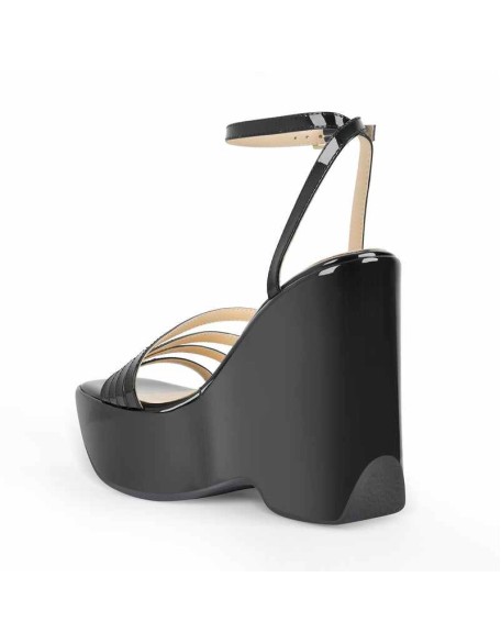 Platform Strappy  Wedge Chunky Sandals