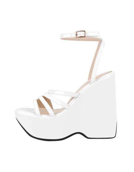 Platform Strappy  Wedge Chunky Sandals