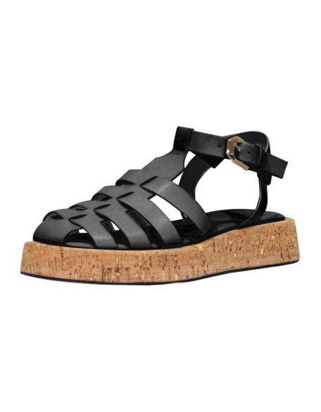 Braid Comfort Strappy Sandals Flat