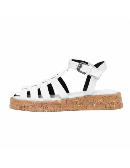 Braid Comfort Strappy Sandals Flat