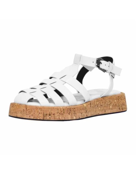 Braid Comfort Strappy Sandals Flat
