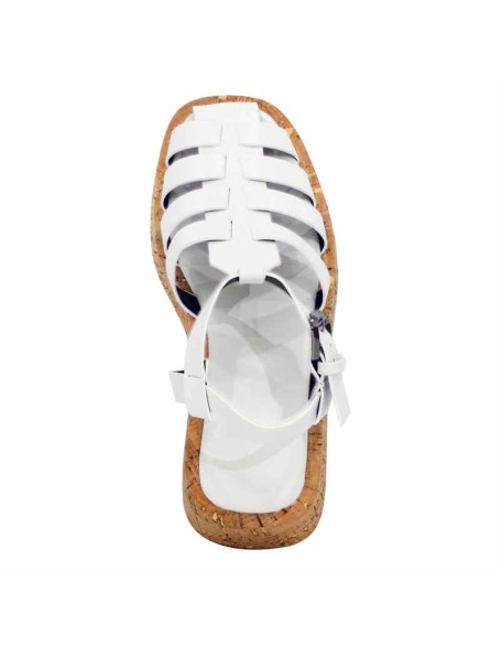 Braid Comfort Strappy Sandals Flat
