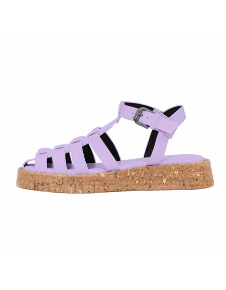 Braid Comfort Strappy Sandals Flat