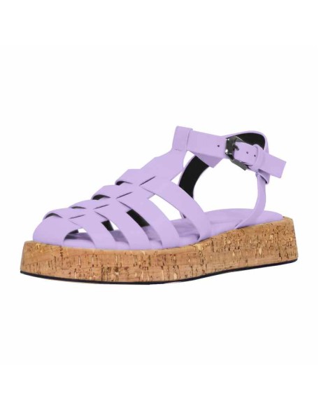 Braid Comfort Strappy Sandals Flat