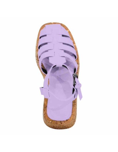 Braid Comfort Strappy Sandals Flat