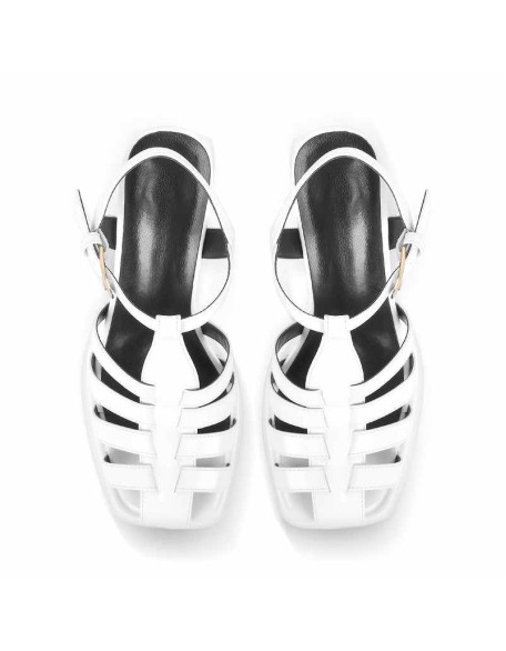 Platform Chunky High Heels Buckle Sandals