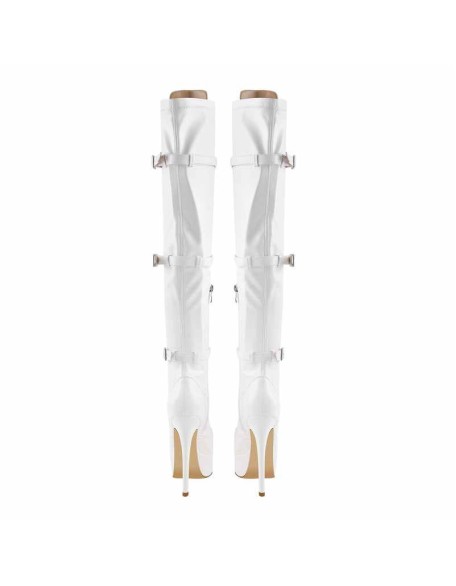Platform Lace-Up Over The Knee Thigh Boots