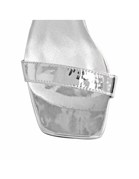 Ankle Strap Rhinestone High Heel Sandals
