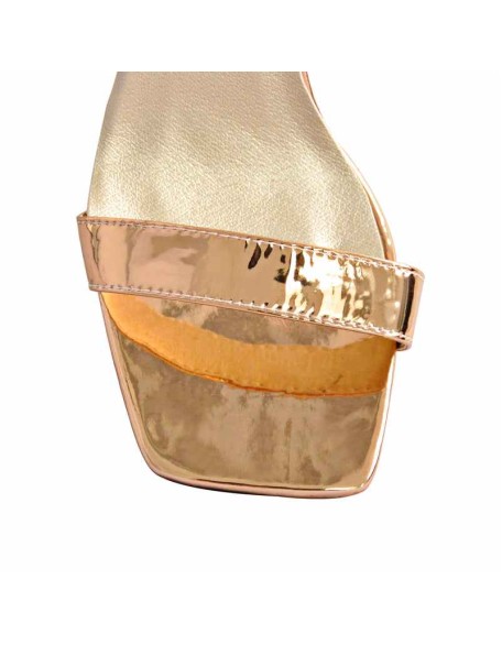 Ankle Strap Rhinestone High Heel Sandals