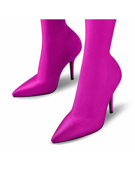 Over The Knee Elastic Slim Pantyhose Boots