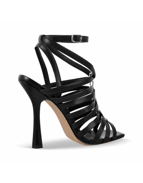 Open Toe Gladiator Hoof Heels Sandals