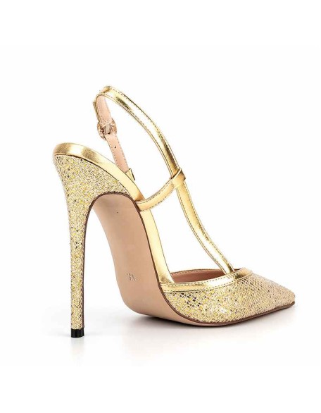 Woven Textures Pointed Toe Stiletto Slingbacks Pumps