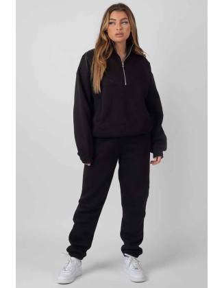 90S Oversized Joggers Black