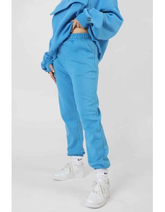 90S Oversized Joggers Blue