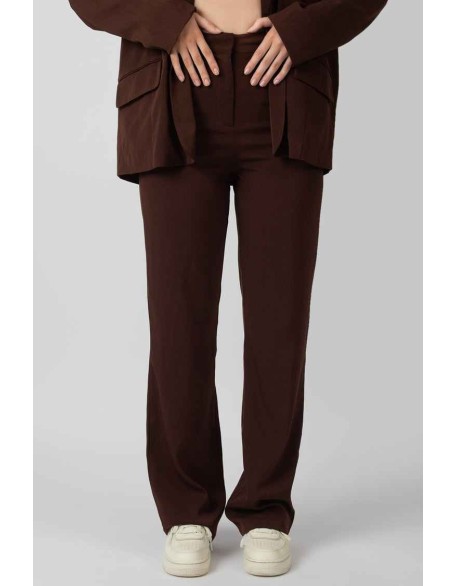 Dad Trouser Chocolate