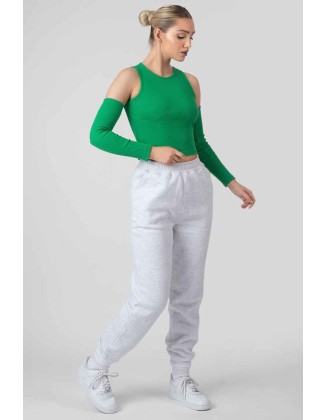 Arm Warmer Underbust Top Green