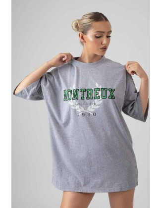 Montreux T Shirt Dress Grey