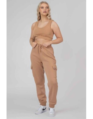 Cargo Joggers Biscuit