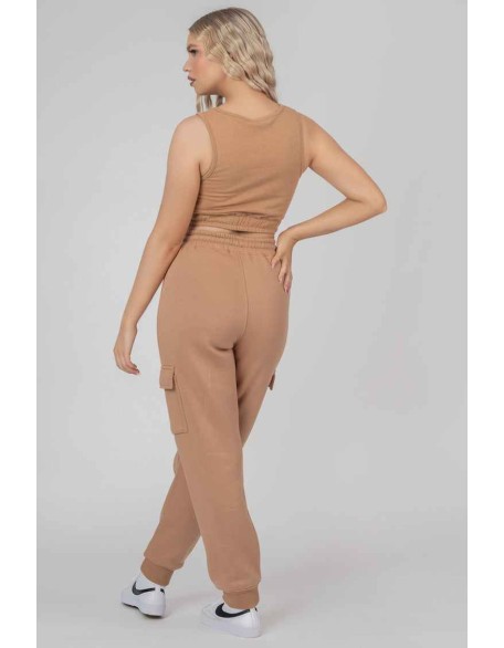 Cargo Joggers Biscuit
