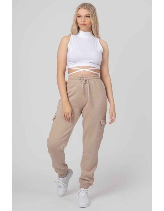 Cargo Joggers Light Taupe