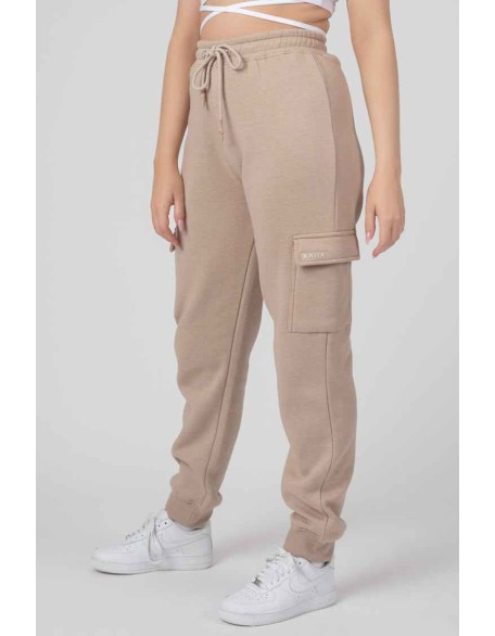 Cargo Joggers Light Taupe