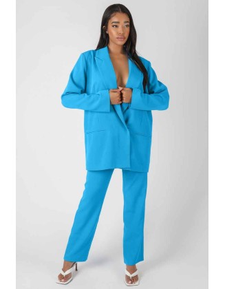Oversized Blazer Blue