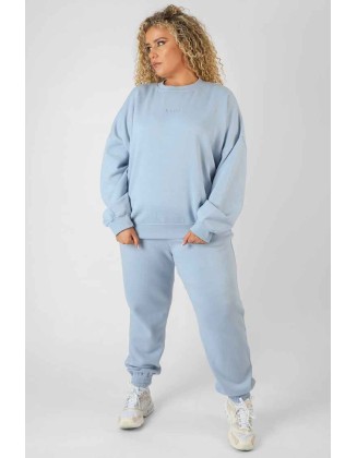 Curve Washed Kaiia 90'S Joggers Iris